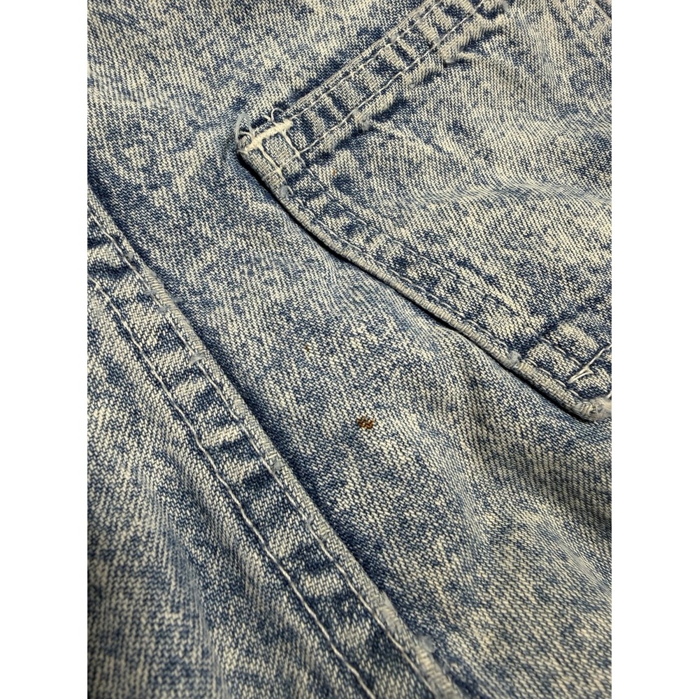 Vintage Oshkosh Acid Wash Denim Overalls Baby USA Made 2T - Picture 8 of 13